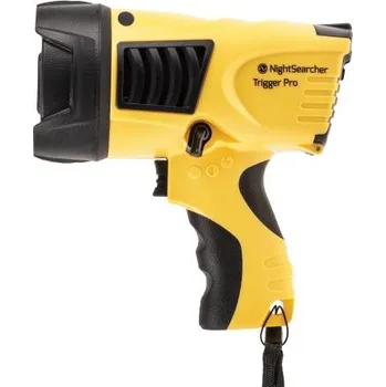Svítilna Pátrací svítilna NSTRIGGERPRO, typ žárovky: LED Hledací světlo dobíjecí, rozsah: 700 m, 1000 m, Plast Ruční svítilna