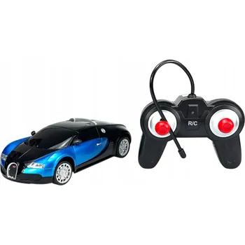 autíčko ALLOY AUTO BUGATTI VEYRON 16.4 GRAND SPORT MODRÉ R/C 1:24 NA DÁLKOVÉ OVLÁDÁNÍ