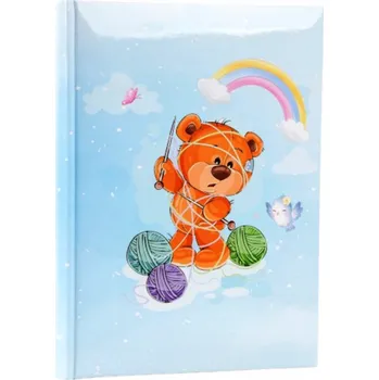 Fotoalbum Album na fotografie zasouvací 100 fotografií 10x15 šitý chlapecký