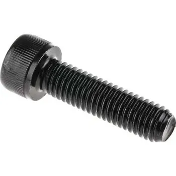 Šroub Šroub s vnitřním šestihranem, Ocel, M8, délka: 30mm, Černá, v odpovídající barvě 1.25mm