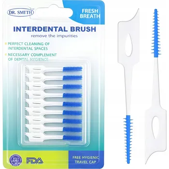 Zubní kartáček KARTÁČEK KARTÁČKY ČISTIČ PRO MEZERY APARÁTŮ MŮSTKŮ 40 KS