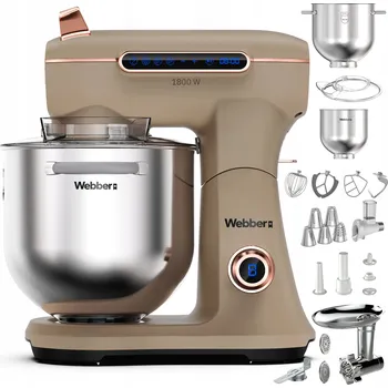 Kuchyňský robot Kuchyňský robot planetární Webber XEF900 1800W mísa 7L multifunkční mixér