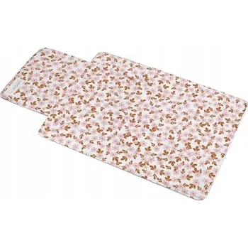 Přebalovací podložka Měkká přebalovací podložka Albero MIO 44 x 77 cm růžová