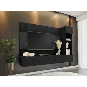 Obývací stěna Nábytek do obývacího pokoje Mirjan24 černý