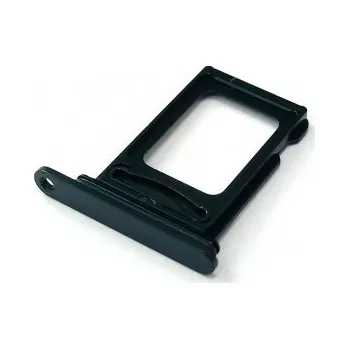 Mobilní telefon DRŽÁK ZÁSUVKA PODSTAVEC ZÁSOBNÍK SIM KARET DUAL SIM IPHONE 13 PŮLNOČNÍ ČERNÁ