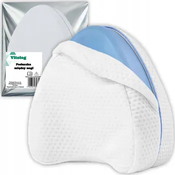 Polštář Ortopedický polštář klín mezi kolena bílá 2 cm x 2 cm