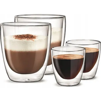 Sklenice Sklenice na kávu Aqualogis 300 ml 4 ks