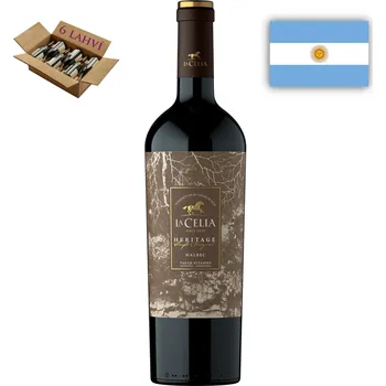 Víno La Celia Malbec Heritage 6 x 0,75l, červené víno