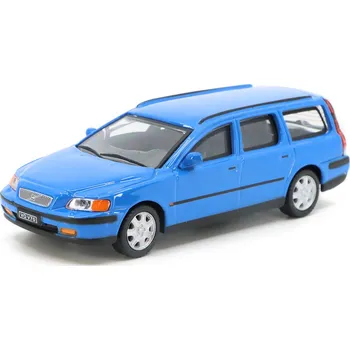 autíčko Volvo V70 modrá 1:43 - Cararama Volvo V70 - kovový model