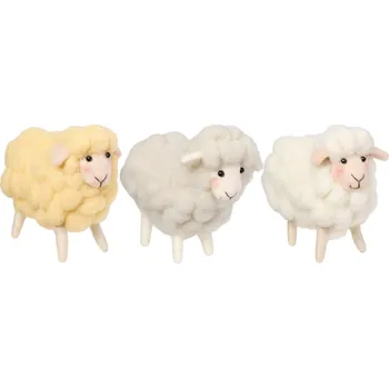 Velikonoční dekorace Ib Laursen Velikonoční dekorace Sheep Bílá