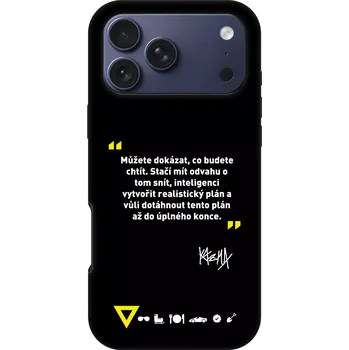 Pouzdro na mobilní telefon Picasee Fashion Case MagSafe Apple iPhone 17 Pro Max - Kazma - MŮŽETE DOKÁZAT, CO BUDETE CHTÍT