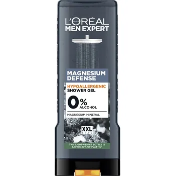 Sprchový gel L'Oréal Paris Men Expert Magnesium pánský sprchový gel, 400 ml