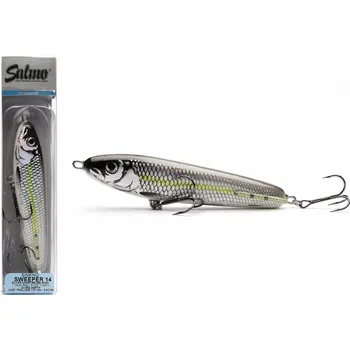 Umělá nástraha Wobler Salmo Sweeper 12 34g STŘÍBRNÝ CHARTREUSE SHAD
