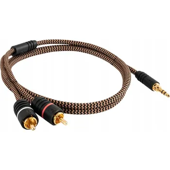 Audio kabel Kabel Proson Arctic minijack (3,5 mm) – 2x RCA (cinch) 1 m