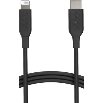 Datový kabel Kabel AmazonBasic USB - Apple Lightning 0,9 m černý