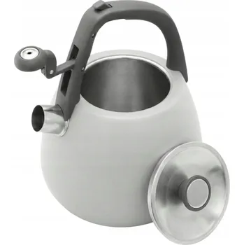 Varná konvice Konvice tradiční ocelová Kaj 2,3 l stříbrná, šedá
