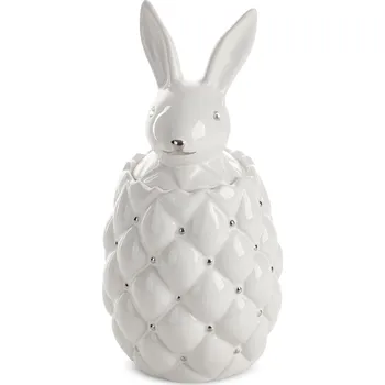 VELIKONOČNÍ KERAMICKÁ MÍSA ADORE 14X30 CM VZOROVANÁ