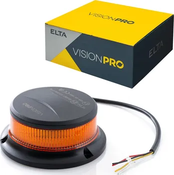 Maják maják nízkoprofilový 12/24V 18LED, pevné uchycení