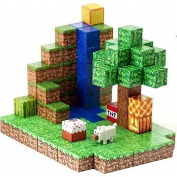 ostatní stavebnice Stavebnice, Magnetické kostky, krychle 128 ks Kompletní sada!