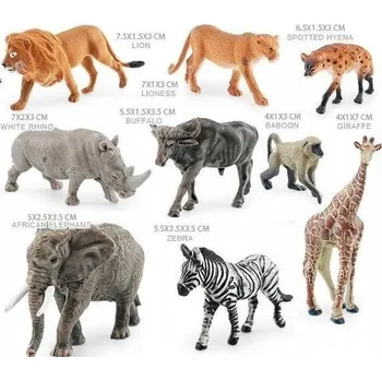 Figurka SADA ZVÍŘAT Z AFRIKY [FIGURKY]