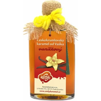 Sirup Vaškův karamel - Vanilkový karamel, Objem 1 L