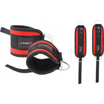 Neoprenové Pásky na Kotník k Kladce HMS Úchyty Trénink