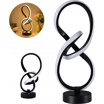 Lampička 4. LED STOLNÍ LAMPA DEKORATIVNÍ 29×10CM HLINÍKOVÁ 3000-6000K USB