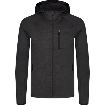 Pánská móda Pánská powerfleecová mikina NORDBLANC CREEK NBWFM8280 GRAFITOVÝ MELÍR M