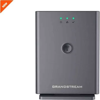 Konferenční telefon Grandstream DP752 IP DECT zákl. stanice, max. 5ruček, HD voice, 10 SIP účt., 5soub. hovorů DP752