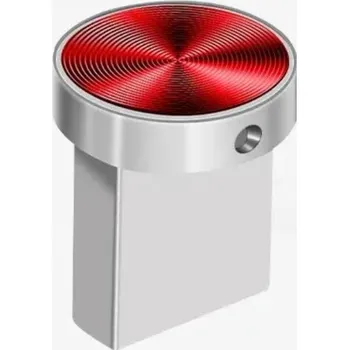 USB flash disk USB flash disk Jaster 64 GB Button Stříbrný