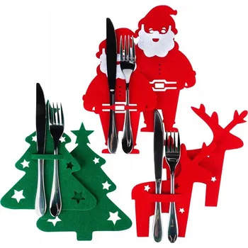 Pouzdro na mobilní telefon POUZDRO NA VÁNOČNÍ STOLEK POUZDRO NA UMĚNÍ 6 KUSŮ DEKORACE VÁNOČNÍHO STOLU