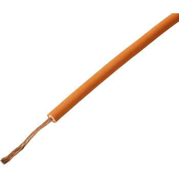 elektrický kabel TRU COMPONENTS TC-13537040 kabel s gumovou izolací H07RN-F 1 x 4 mm² oranžová metrové zboží