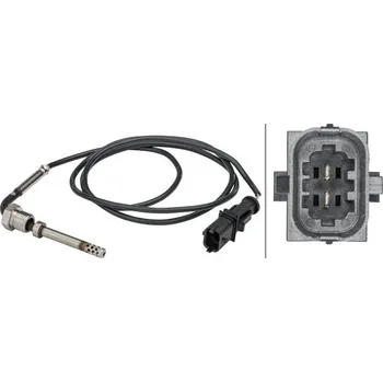 Autodíl Čidlo, teplota výfukových plynů HELLA 6PT 358 181-491