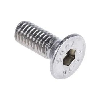 Šroub Šroub s vnitřním šestihranem, Nerezová ocel hlavice Zápustný s vnitřním šestihranem, M6, délka: 16mm, Prostý