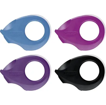 Izolační páska tesa ruční odvíječ lepicí pásky 58230-00 černá, fialová, růžová, modrá Šířka role (max.): 19 mm Délka role (max.) 10 m