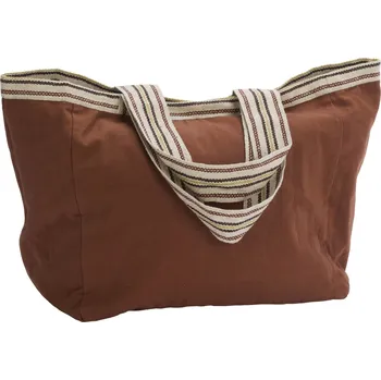 MADAM STOLTZ Bavlněná taška Rust