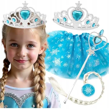 Karnevalový kostým Kostým Elsa Ledové Království del-sol vel. 110