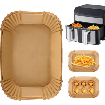 Pečicí papír 300x ORGANIZÉR PAPÍR DO HORKOVZDUŠNÉ FRITÉZY, PAPÍROVÉ VLOŽKY