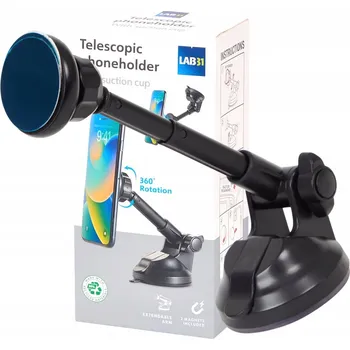 Magnetický držák telefonu do auta, nastavitelný pro smartphony