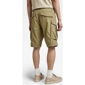 Pánské kraťasy G-Star Raw Šortky z materiálu D08566-D387-B212 Zelená Relaxed Fit 32