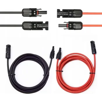 IP kamera 2X SOLÁRNÍ PRODLUŽOVACÍ KABEL 1m SADA FOTOVOLTAICKÝCH PANELŮ