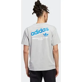 Pánské tričko adidas T-Shirt Athletic Club HI2971 Šedá Regular Fit S