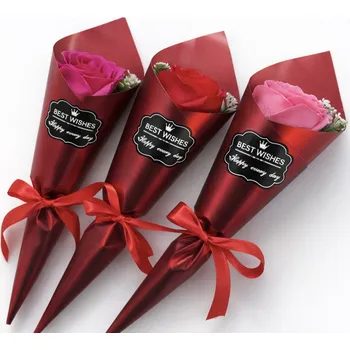 Mýdlo Mýdlová růže velká – 3 barvy fuchsiová