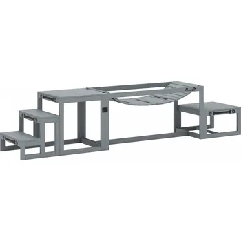 Dřevěná sada pro agility | šedá