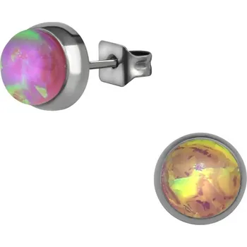 Náušnice Prosperk Náušnice Syntetický Opál S4152