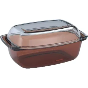 SIMAX AMBER CLEAR ZAPEKACÍ MÍSA S POKLIČKOU 3,5L+1,6L