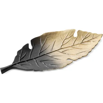 KELSI DEKORAČNÍ TALÍŘ (05) 34X19X12 CM ČERNÝ