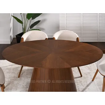 Jídelní stůl Oválný stůl Mebel-Partner 160 x 90 x 76 cm, ořech