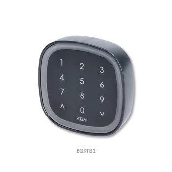 EGHTB1 tlačítkový kabelový spínač, LED RGB podsvícení, Rainbow barevná LED funkce, potřebný Decoder 9 EGKD2, možnost zvýšení odolnosti s krytem 9 SUPP001A00