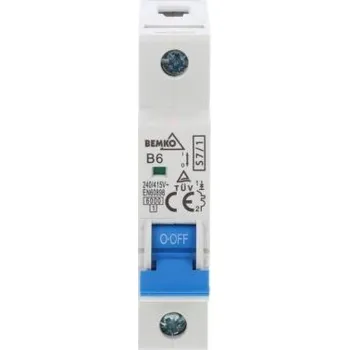 Jistič Jistič Bemko S7-1P-B06 IP20 6 A